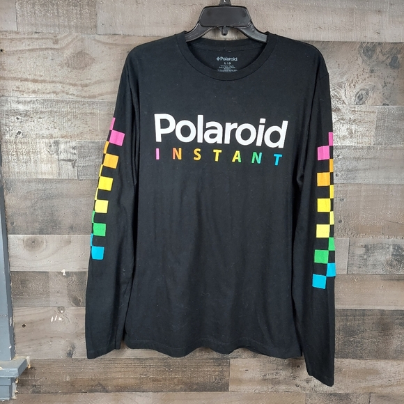 Polaroid Tops - Polaroid Long Sleeve T- Shirt